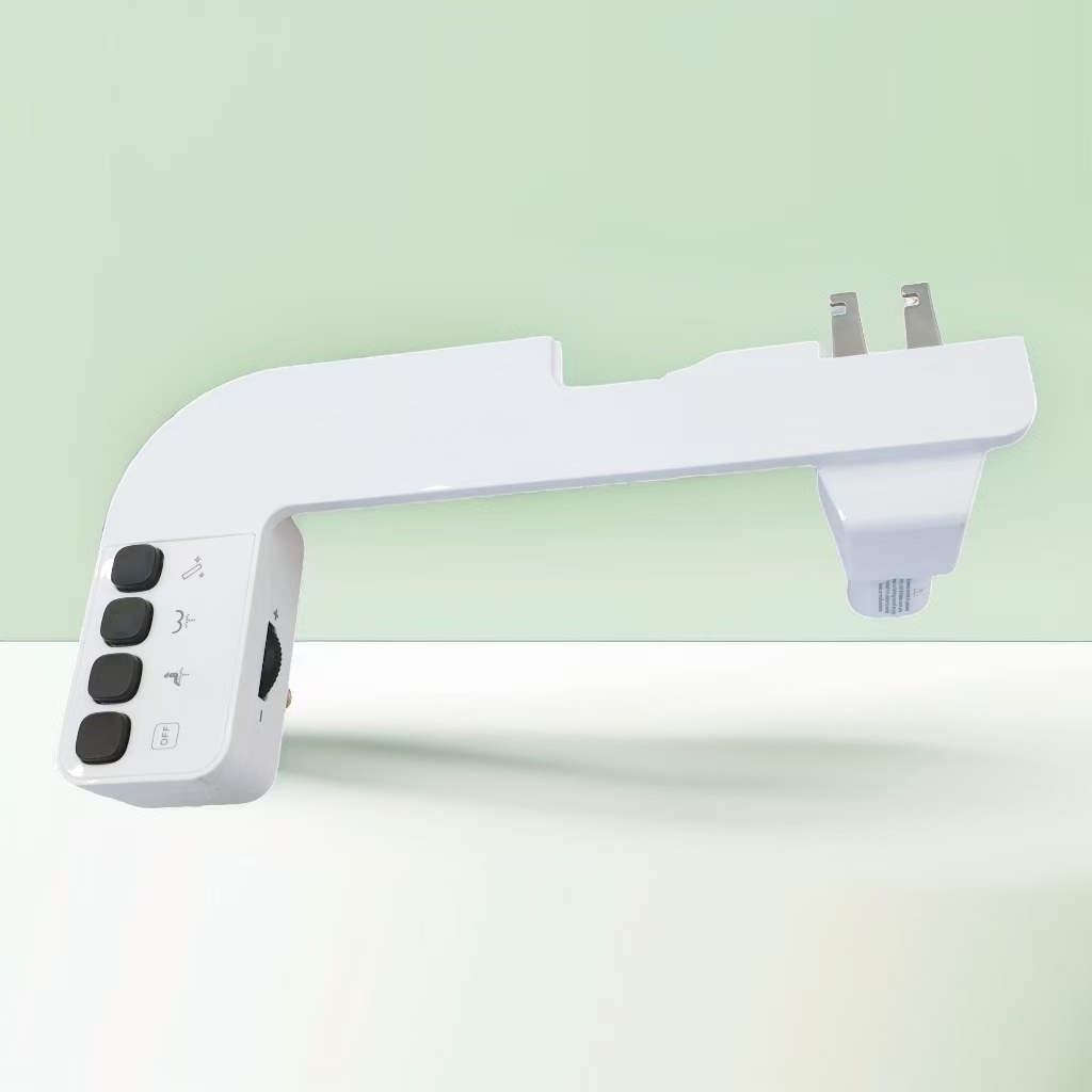 Key Button Nozzle Self-Cleaning Bidet Attachment